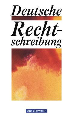 Deutsche Rechtschreibung von Richter,  Helga