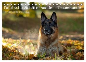 Deutsche Schäferhunde – Traumhunde (Tischkalender 2024 DIN A5 quer), CALVENDO Monatskalender von Schiller,  Petra
