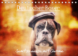 Deutscher Boxer (Tischkalender 2023 DIN A5 quer) von Mielke,  Kerstin