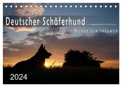 Deutscher Schäferhund / CH-Version (Tischkalender 2024 DIN A5 quer), CALVENDO Monatskalender von Schiller,  Petra