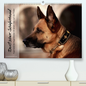 Deutscher Schäferhund – Faszinierende Augenblicke mit einem Herz auf vier Pfoten (Premium, hochwertiger DIN A2 Wandkalender 2023, Kunstdruck in Hochglanz) von photoARTwithHEART
