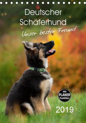 Deutscher Schäferhund – unser bester Freund (Tischkalender 2019 DIN A5 hoch) von Schiller,  Petra