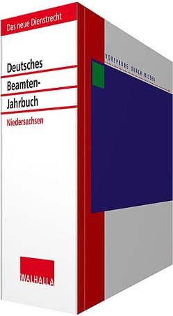 Deutsches Beamten-Jahrbuch Niedersachsen von Walhalla Fachredaktion