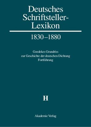 Deutsches Schriftsteller-Lexikon 1830–1880 / H von Jacob,  Herbert