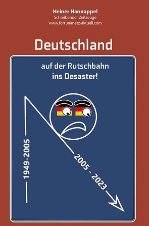 Deutschland auf der Rutschbahn ins Desaster! von Hannappel,  Heiner