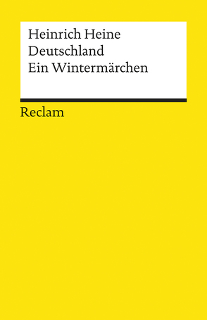 Deutschland. Ein Wintermärchen von Bellmann,  Werner, Heine,  Heinrich