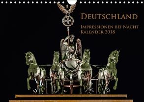 Deutschland Impressionen bei Nacht (Wandkalender 2018 DIN A4 quer) von Marufke,  Thomas