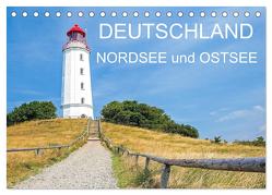 Deutschland- Nordsee und Ostsee (Tischkalender 2024 DIN A5 quer), CALVENDO Monatskalender von Loh,  Hans-Joachim