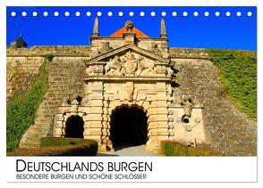 Deutschlands Burgen – besondere Burgen und schöne Schlösser (Tischkalender 2024 DIN A5 quer), CALVENDO Monatskalender von Darius Lenz,  Dr.