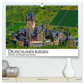 Deutschlands Burgen – Burgen, Schlösser und Ruinen (hochwertiger Premium Wandkalender 2024 DIN A2 quer), Kunstdruck in Hochglanz von Darius Lenz,  Dr.