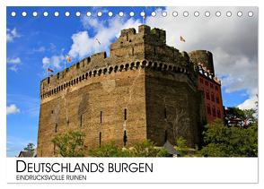 Deutschlands Burgen – eindrucksvolle Ruinen (Tischkalender 2024 DIN A5 quer), CALVENDO Monatskalender von Darius Lenz,  Dr.