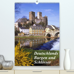 Deutschlands Burgen und Schlösser (Premium, hochwertiger DIN A2 Wandkalender 2023, Kunstdruck in Hochglanz) von Reupert,  Lothar
