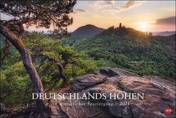 Deutschlands Höhen – Ein literarischer Spaziergang Kalender 2024