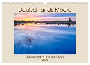 Deutschlands Moore (Wandkalender 2024 DIN A3 quer), CALVENDO Monatskalender von Jürgens,  Olaf