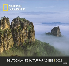 Deutschlands Naturparadiese National Geographic Kalender 2022 von NAT GEO