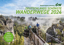 Deutschlands schönste Wanderwege Kalender 2024