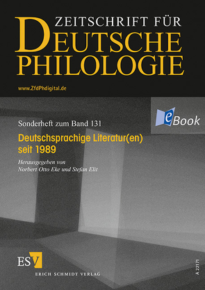 Deutschsprachige Literatur(en) seit 1989 von Eke,  Norbert Otto, Elit,  Stefan