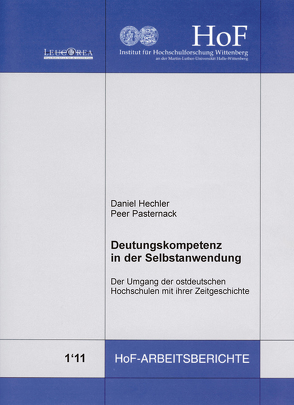 Deutungskompetenz in der Selbstanwendung von Hechler,  Daniel, Pasternack,  Peer