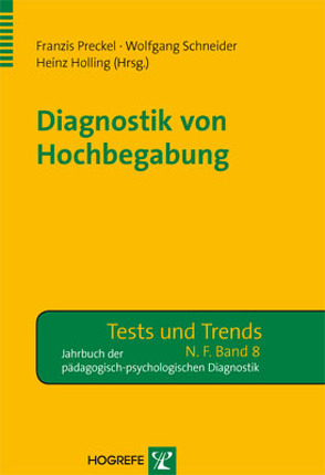 Diagnostik von Hochbegabung von Holling,  Heinz, Preckel,  Franzis, Schneider,  Wolfgang