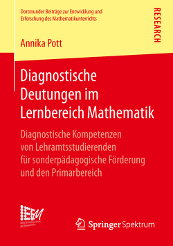 Diagnostische Deutungen im Lernbereich Mathematik von Pott,  Annika