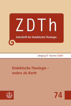 Dialektische Theologie – anders als Barth von Plasger,  Georg