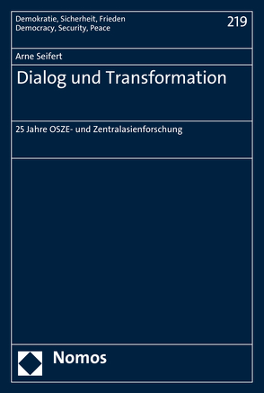 Dialog und Transformation von Seifert,  Arne