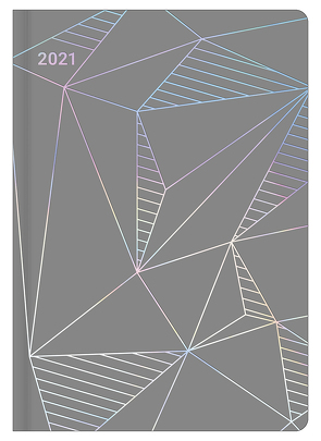 DIAMONDS 2021 – Diary – Buchkalender – Taschenkalender – 14,8×21