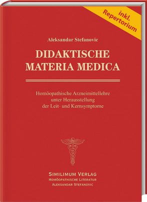 DIDAKTISCHE MATERIA MEDICA von Stefanovic,  Aleksandar