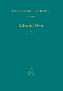 Didaxe und Natur von Hofert,  Sandra