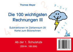 Die 100 wichtigsten Rechnungen III von Meyer,  Thomas