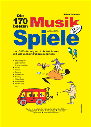 Die 170 besten Musikspiele von Vollmann,  Rainer