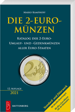 Die 2-Euro-Münzen von Kamphoff,  Mario