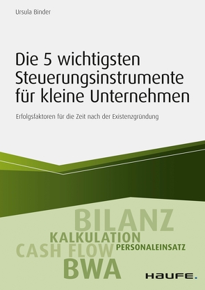 Die 5 wichtigsten Steuerungsinstrumente für kleine Unternehmen von Binder,  Ursula