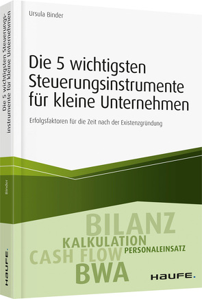 Die 5 wichtigsten Steuerungsinstrumente für kleine Unternehmen von Binder,  Ursula