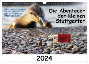 Die Abenteuer der kleinen Stuttgarter (Wandkalender 2024 DIN A3 quer), CALVENDO Monatskalender von Vogl,  Oskar