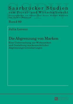 Die Abgrenzung von Marken von Lorenz,  Julia