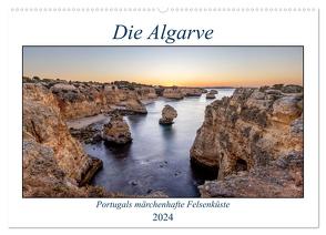 Die Algarve – Portugals märchenhafte Felsenküste (Wandkalender 2024 DIN A2 quer), CALVENDO Monatskalender von AkremaFotoArt,  AkremaFotoArt