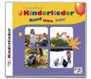 Die allerschönsten Kinderlieder rund ums Jahr 2CD von Totzauer,  Werner, Ulrich,  Manfred