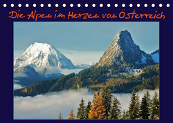 Die Alpen im Herzen von Österreich (Tischkalender 2023 DIN A5 quer) von Bucher,  Leo