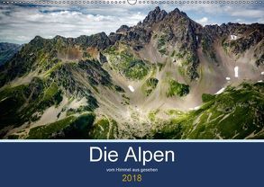 Die Alpen vom Himmel aus gesehen (Wandkalender 2018 DIN A2 quer) von Gaymard,  Alain
