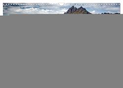 Die Alpen vom Himmel aus gesehen (Wandkalender 2024 DIN A3 quer), CALVENDO Monatskalender von Gaymard,  Alain
