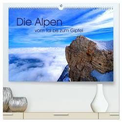 Die Alpen – vom Tal bis zum Gipfel (hochwertiger Premium Wandkalender 2024 DIN A2 quer), Kunstdruck in Hochglanz von Mosert,  Stefan
