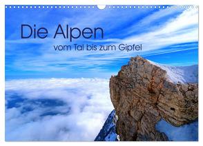 Die Alpen – vom Tal bis zum Gipfel (Wandkalender 2024 DIN A3 quer), CALVENDO Monatskalender von Mosert,  Stefan