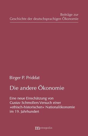 Die andere Ökonomie von Priddat,  Birger P.