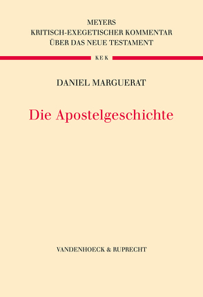Die Apostelgeschichte von Koch,  Dietrich-Alex, Marguerat,  Daniel