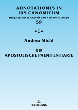 Die Apostolische Paenitentiarie von Michl,  Andrea