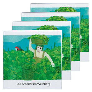 Die Arbeiter im Weinberg (4er-Pack) von de Kort,  Kees