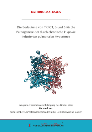 Die Bedeutung von TRPC1, 3 und 6 für die Pathogenese der durch chronische Hypoxie induzierten pulmonalen Hypertonie von Malkmus,  Kathrin