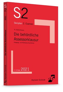 Die behördliche Assessorklausur von Hansen,  Frank, Mueller,  Thomas