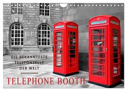 Die bekannteste Telefonzelle der Welt – Telephone Booth (Wandkalender 2024 DIN A4 quer), CALVENDO Monatskalender von Roder,  Peter